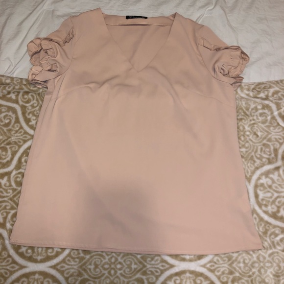 Simplee Tops - pink blouse